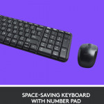 Logitech MK215 Wireless Keyboard and Mouse Combo for Windows