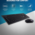 HP USB Wireless Spill Resistance Keyboard and Mouse Set