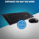 HP USB Wireless Spill Resistance Keyboard and Mouse Set