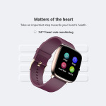 Noise ColorFit Qube Oxy Smartwatch - Deep Wine