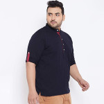 Bigbanana Plus Size Men's Henley T-Shirt