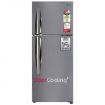 LG 242 L 3 Star Smart Inverter Frost-Free Double Door Refrigerator (GL-I292RPZX, Shiny Steel, Door Cooling+, Gross Volume- 260 L)