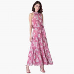 "Women Floral Print Maxi Dress "