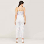 Women Printed Sleeveless Jumpsuit