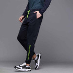 Men Navy Blue Solid Regular Fit Joggers