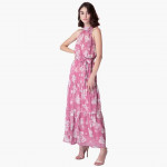 "Women Floral Print Maxi Dress "